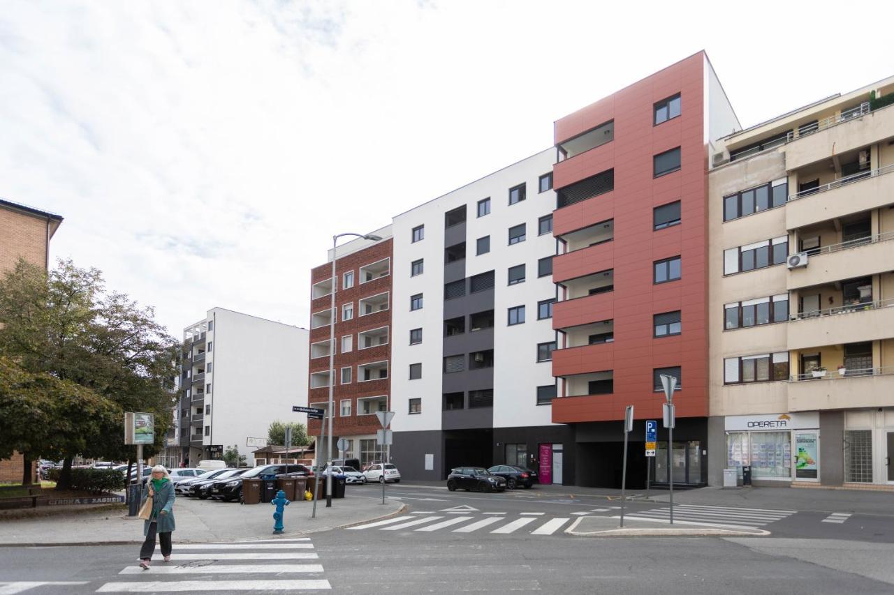 Design 2Bdr Apartment With Balcony- Free Parking Zagreb Exterior foto