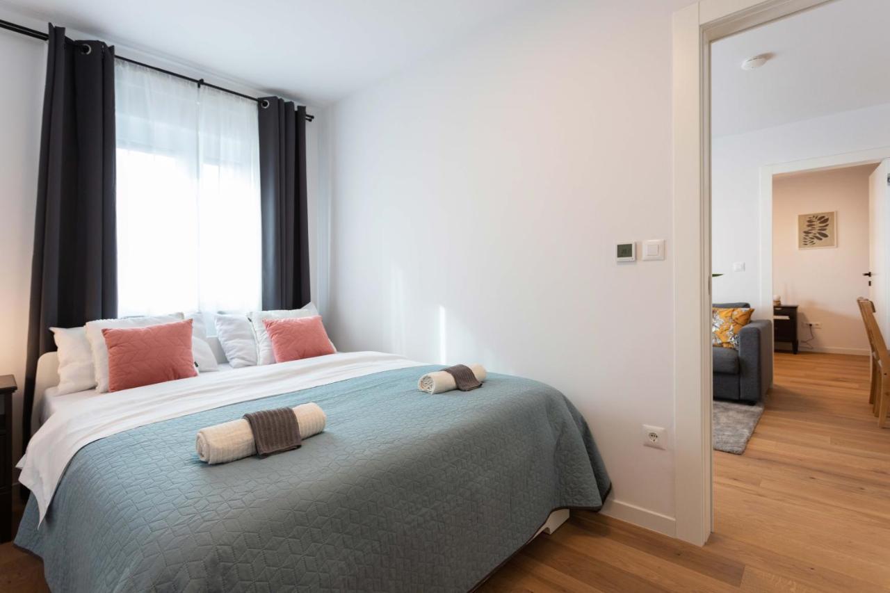 Design 2Bdr Apartment With Balcony- Free Parking Zagreb Exterior foto