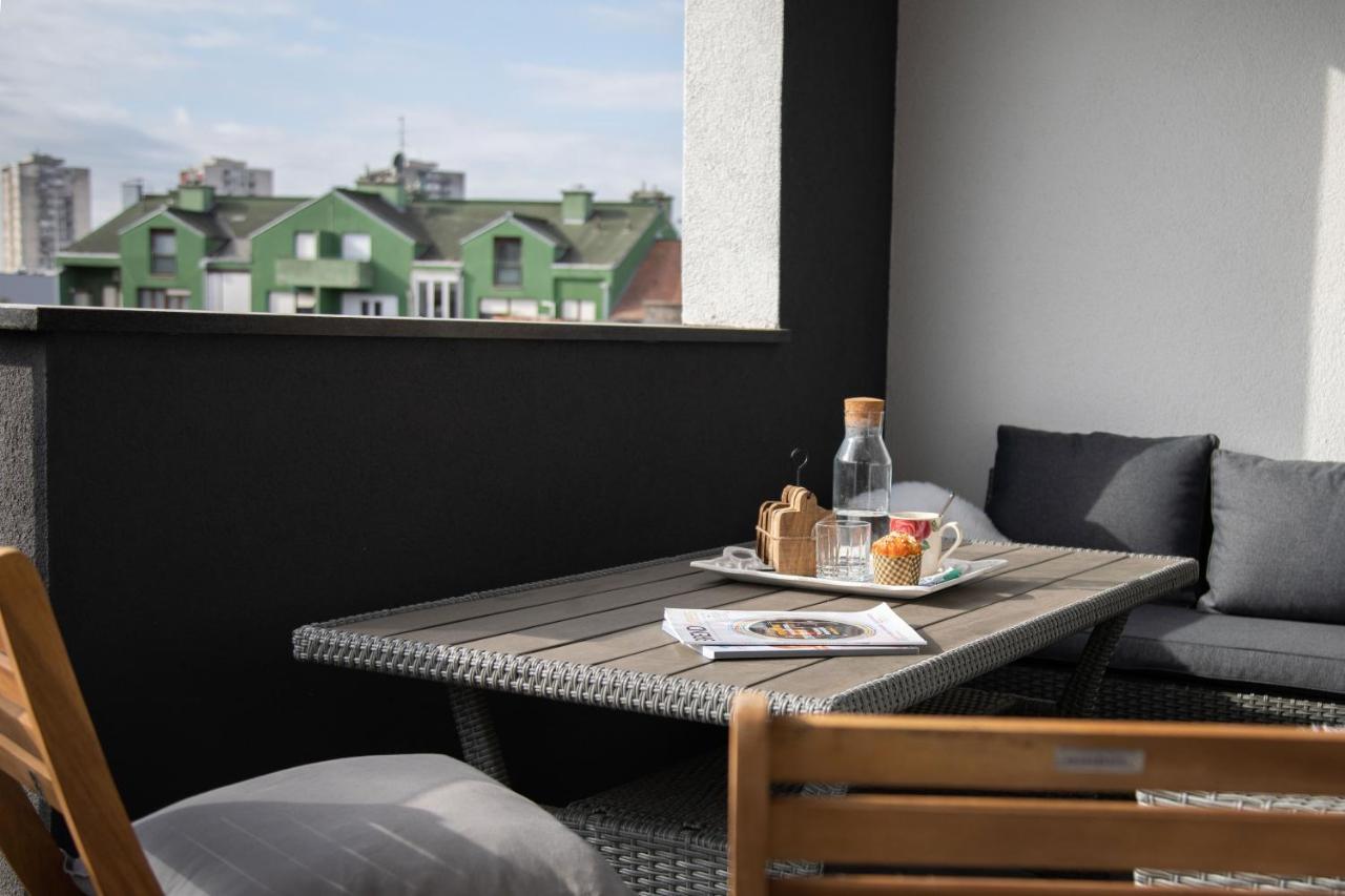 Design 2Bdr Apartment With Balcony- Free Parking Zagreb Exterior foto